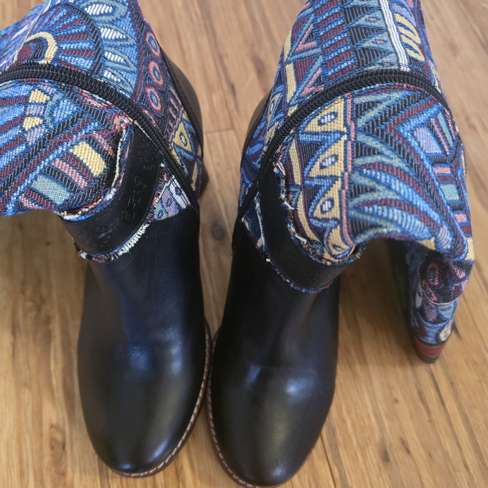 Spring Step L'Artiste Multicolor Tapestry Boot - Picture 3 of 11